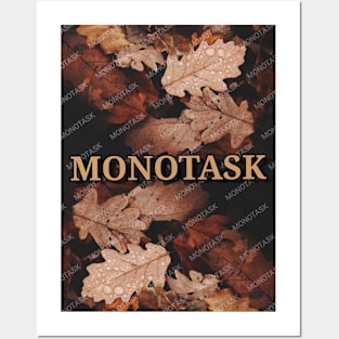 Fall Autumn artwork by MONOTASK Posters and Art